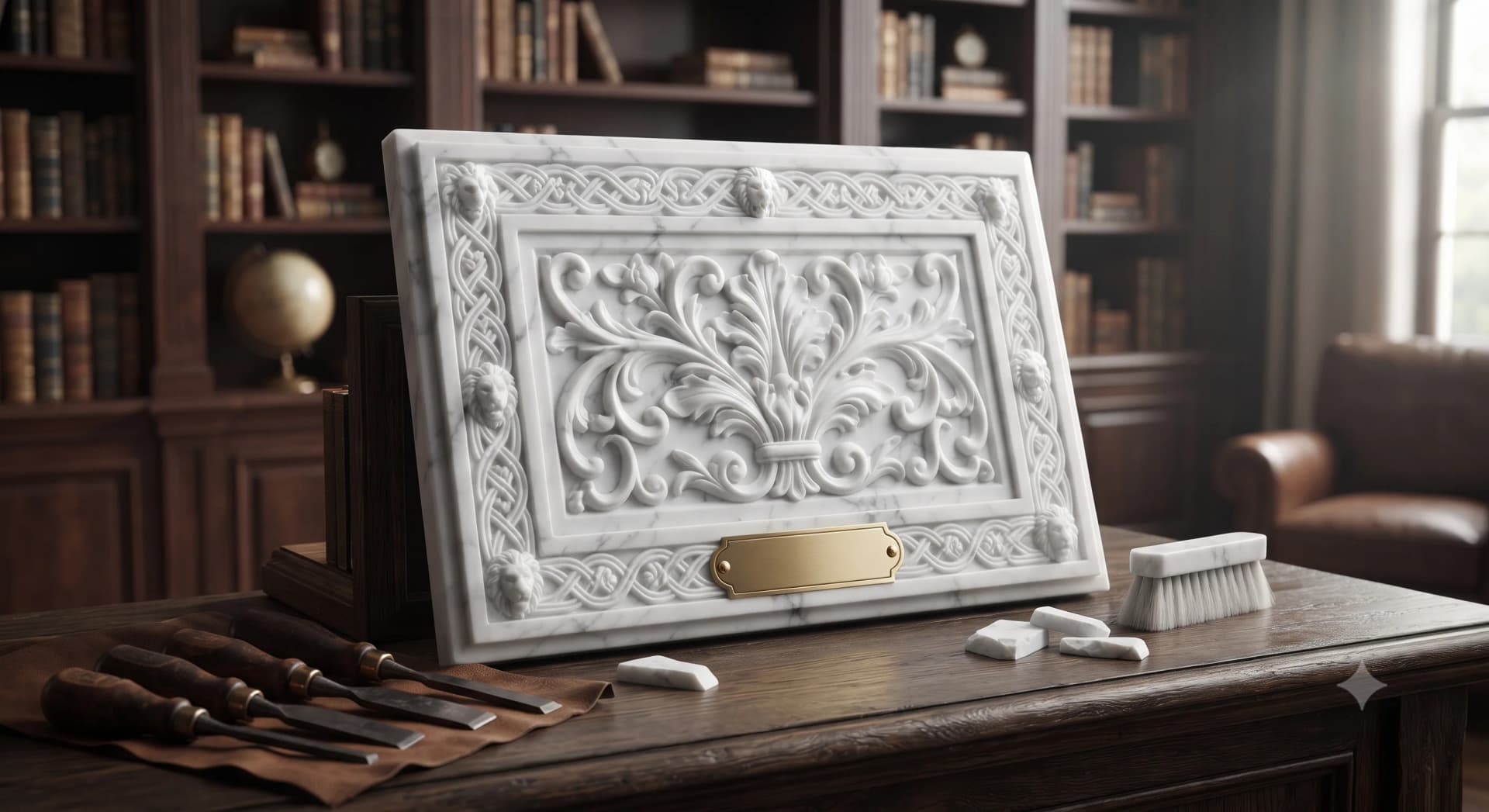 Engraved Marble Plaques