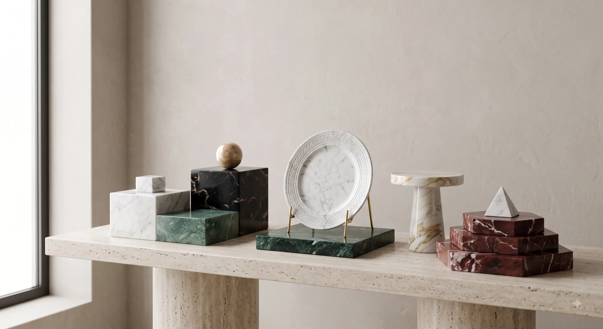 Marble Display Stands